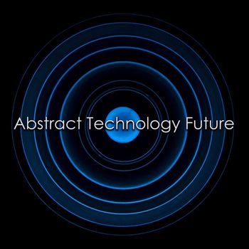 Abstract Technology Future