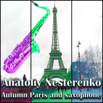 Autumn Paris and Saxophone